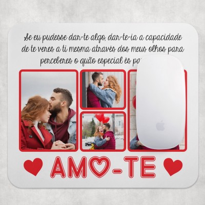 Tapete de rato amo-te Tapete de rato amo-te